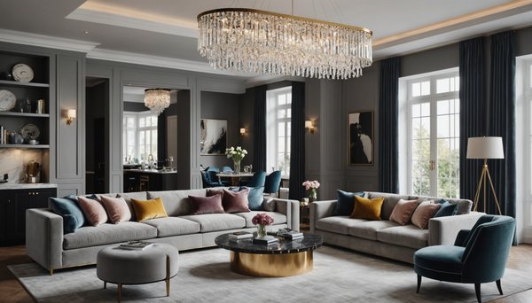 Quelle suspension en cristal choisir pour chaque pièce ?